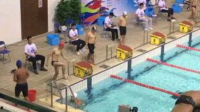 济南成人游泳比赛视频,济南成人游泳比赛精彩瞬间回顾